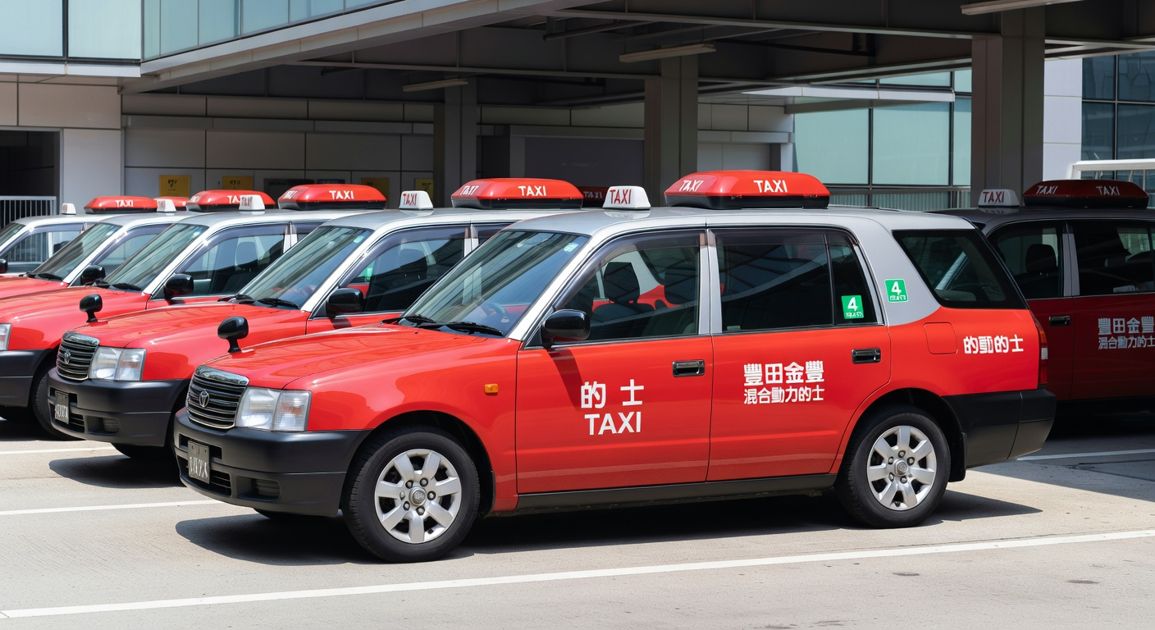 taxi6 豐田金豐混能的士車隊 - 香港四大專線服務