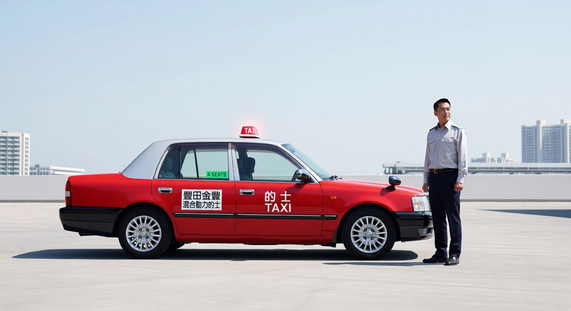 東涌 Toyota Comfort Hybrid 一口價的士 - 15分鐘即到 機場員工居民專用