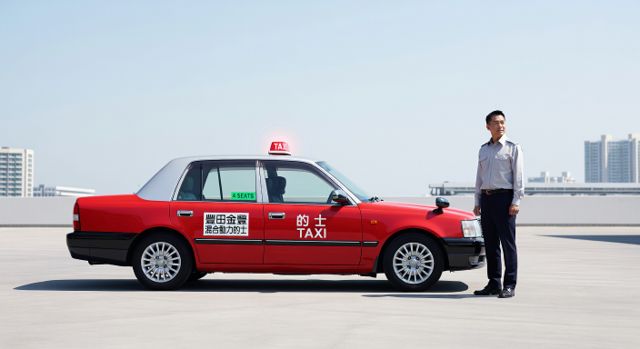 東涌 Toyota Comfort Hybrid 一口價的士